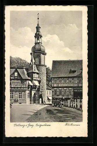 AK Stolberg i. Harz, der Seigerturm