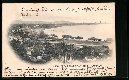 AK Bombay, View from Malabar Hill