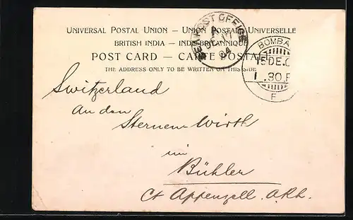 AK Bombay, View from Malabar Hill