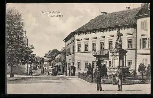 AK Germersheim, Hauptstrasse
