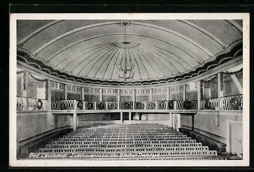 AK Bad Lauchstädt, Goethe-Theater, Zuschauerraum