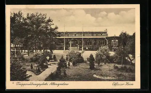 AK Altengrabow, Truppenübungsplatz, Offizierheim