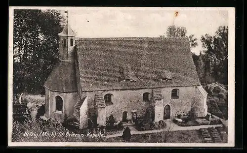 AK Belzig / Mark, St. Briccius Kapelle