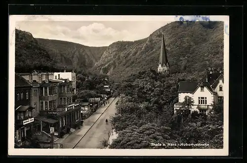 AK Thale / Harz, Hubertusstrasse