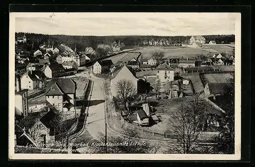 AK Klosterlausnitz / Thür., Blick ins Villenviertel