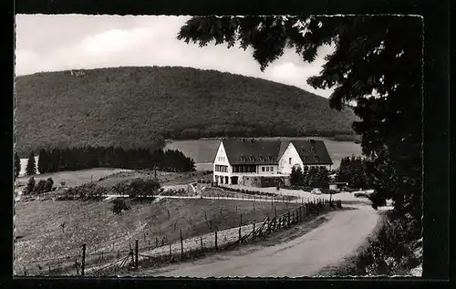 AK Grafschaft / Sauerland, Gasthaus Grafschafter Keller Mergelsberg & Manns