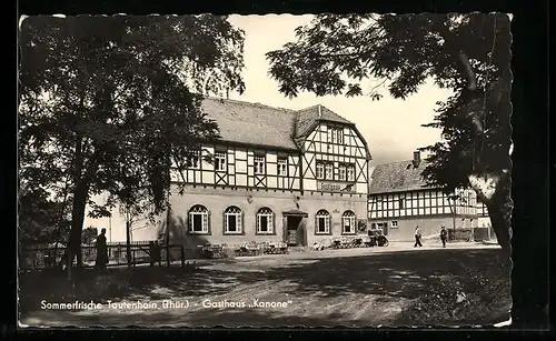 AK Tautenhain / Thür., Gasthaus Kanone