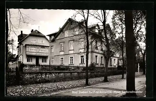 AK Bad Steben, Haus Baderschneider