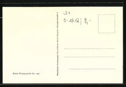 AK Werder / Havel, Panorama von der Bismarckhöhe gesehen