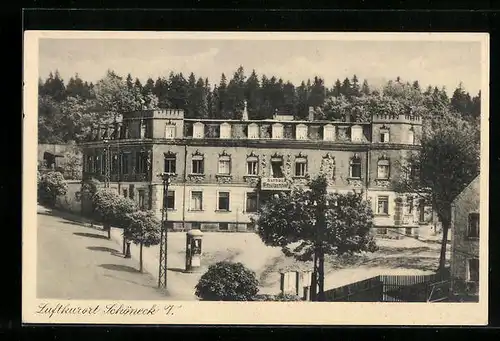 AK Schöneck i. V., Kurhaus Schützenhaus