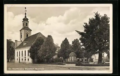 AK Wendisch Buchholz, Evangelische Stadtkirche