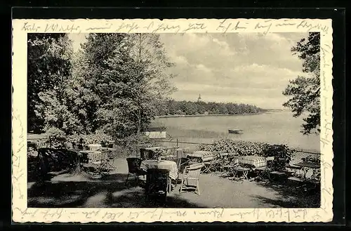 AK Storkow / Mark, Gaststätte Waldschlösschen Hubertushöhe