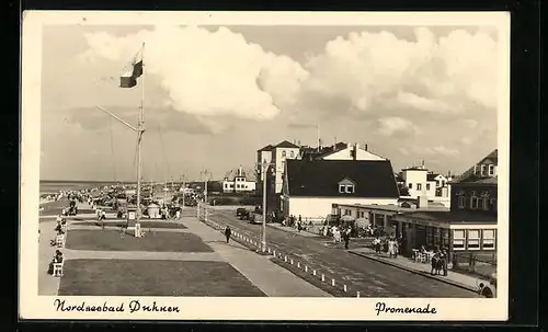 AK Duhnen / Nordsee, Promenade