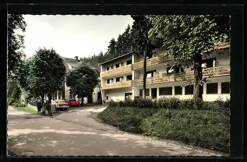 AK Marktschorgast / Ofr., Hotel-Pension und Gasthof Grundmühle