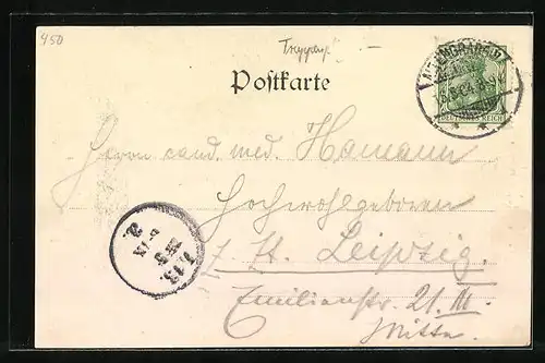 AK Altengrabow, Truppenübungsplatz, Commandantur