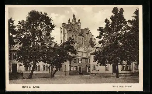 AK Diez a. Lahn, Blick zum Schloss