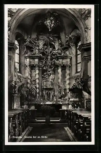 AK Neuzelle, Inneres der ev. Kirche