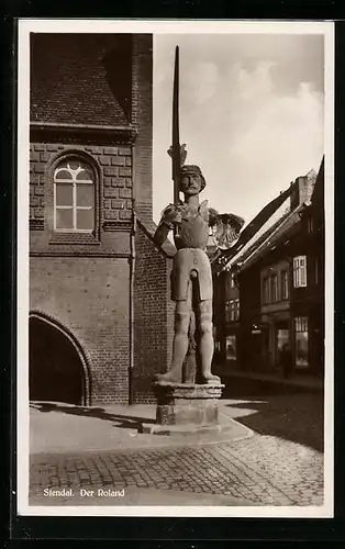 AK Stendal, Roland-Statue