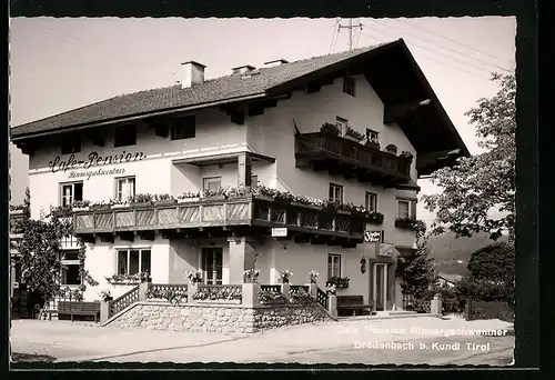 AK Breitenbach b. Kundl, Cafe Pension Rinnergschwentner