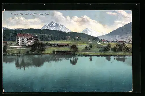 AK Lansersee, Ortsansicht mit Umgebung
