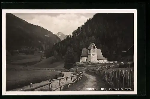 AK Gries am Brenner, Kirchlein Lueg