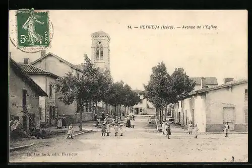 AK Heyrieux, Avenue de l`Eglise