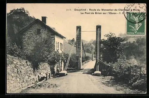 AK Monestier-de-Clermont, Le Pont de Brion sur l`Ebron