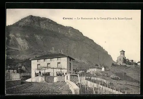 AK Cerenc, Le Restaurant de la Corne-d`Or et le Saint-Eynard