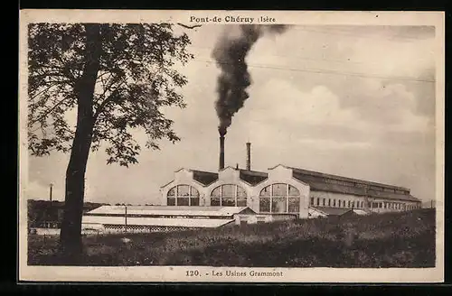 AK Pont-de-Chéruy, Les Usines Grammont