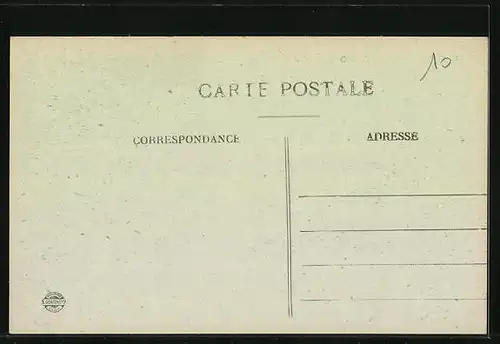 AK Pont-de-Chéruy, Quartier de l`Eglise