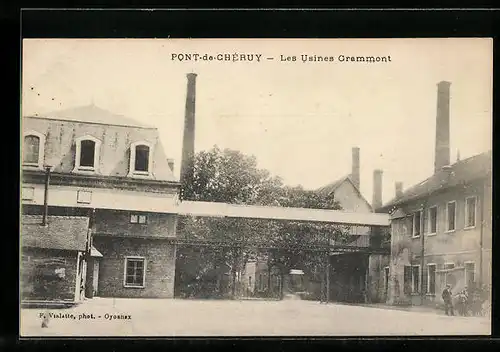 AK Pont-de-Chéruy, Les Usines Grammont