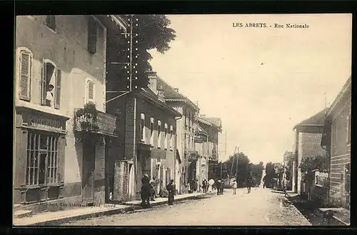 AK Les Abrets, Rue Nationale