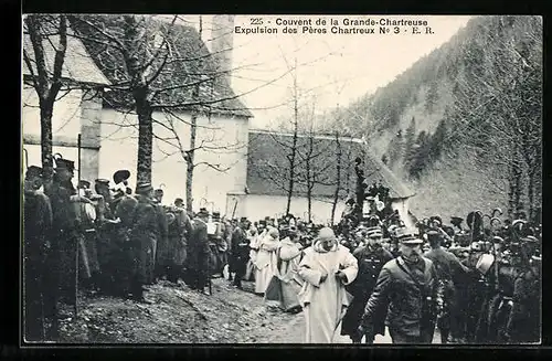 AK St-Pierre-de-la-Chartreuse, Couvent de la Grande-Chartreuse, Expulsion des Pères Chartreux No. 3