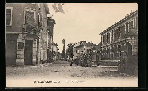 AK Beaurepaire, Quai des Terreaux