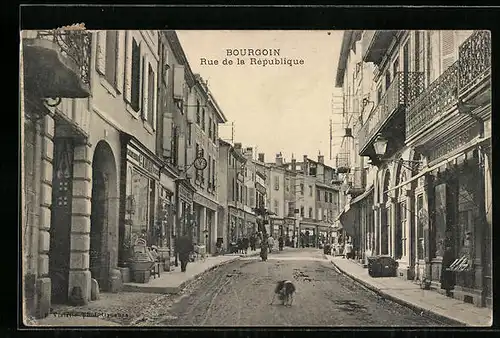 AK Bourgoin, Rue de la République
