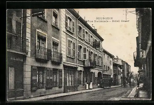 AK Bourgoin, Rue Nationale, Hotel César