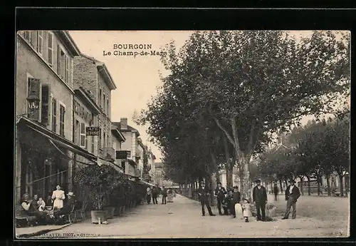 AK Bourgoin, Le Champ-de-Mars