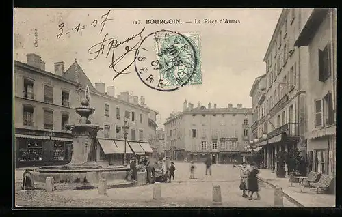 AK Bourgoin, La Place d`Armes