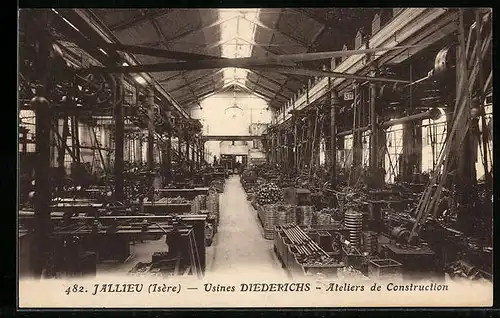 AK Jallieu, Usines Diederichs, Ateliers de Construction