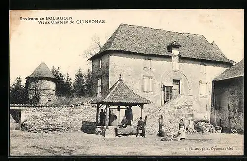 AK Bourgoin, Vieux Château de Quinsonas