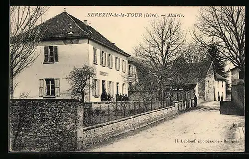 AK Serezin-de-la-Tour, Mairie