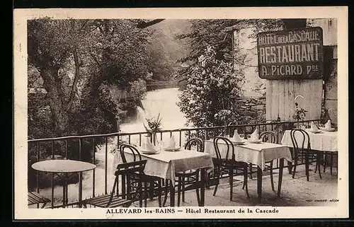AK Allevard les-Bains, Hotel Restaurant de la Cascade