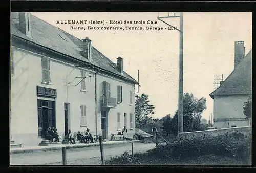 AK Allemant, Hotel des trois Cols