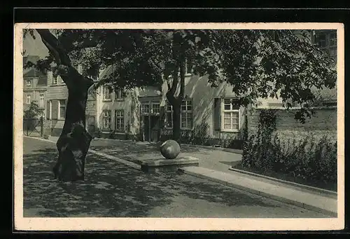 AK Iserlohn, Kirchplatz der Oberen Stadtkirche