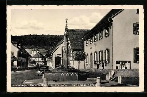 AK Immendingen, Partie beim Rathaus