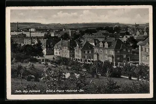 AK Selb Bay. Ostmark, Blick a. Franz-Heinrich-Str.