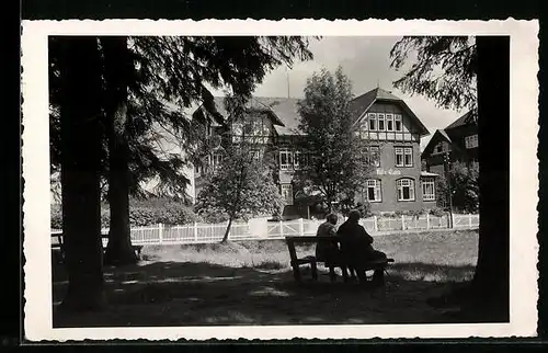 AK Oberhof / Thür., Pension Villa Clara