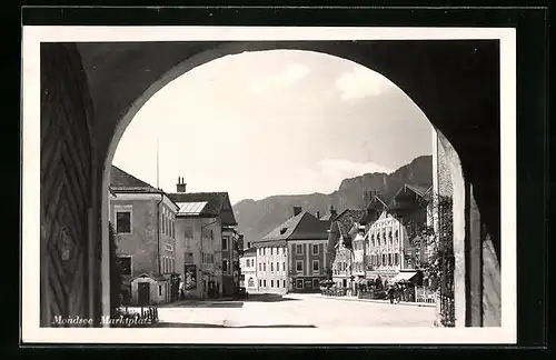 AK Mondsee, Marktplatz