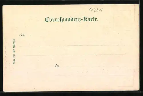 AK Steyregg b. Linz, Blick zum Schloss