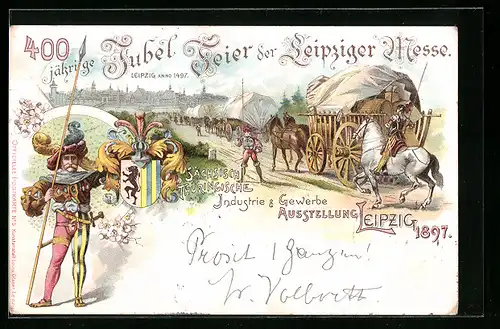Lithographie Leipzig, Sächsisch-Thüringische Industrie- u. Gewerbe-Ausstellung 1897, Ausstellung reist in die Stadt